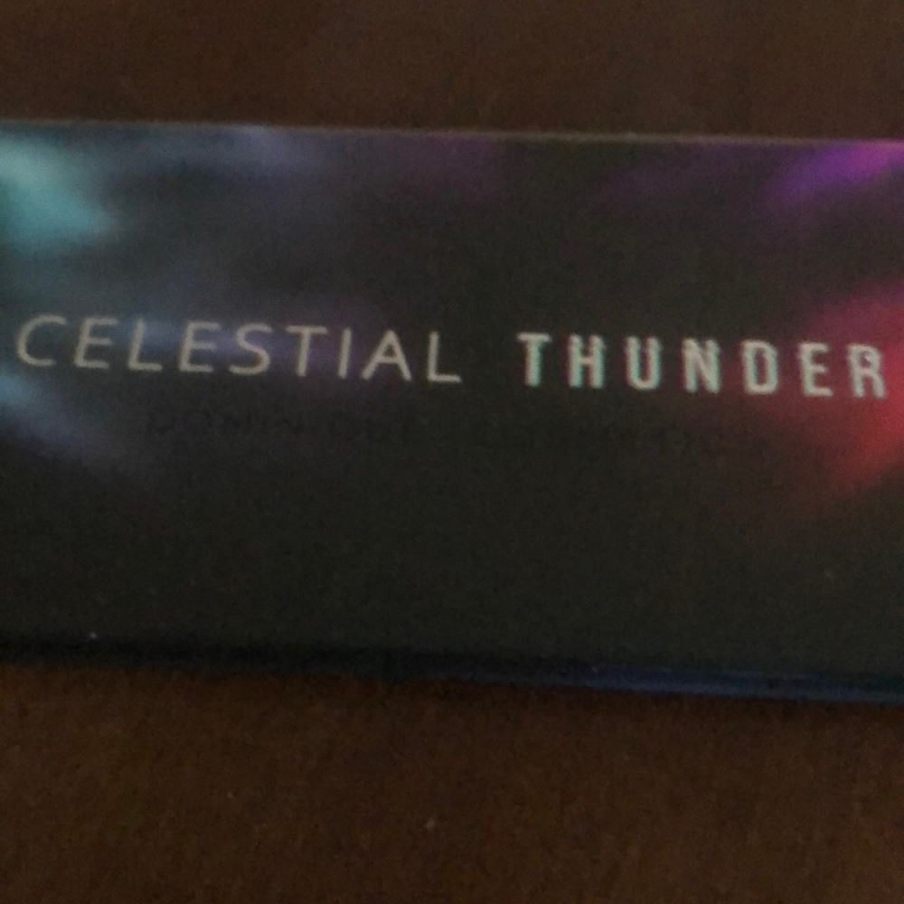 Celestial thunder eye shadow palette
